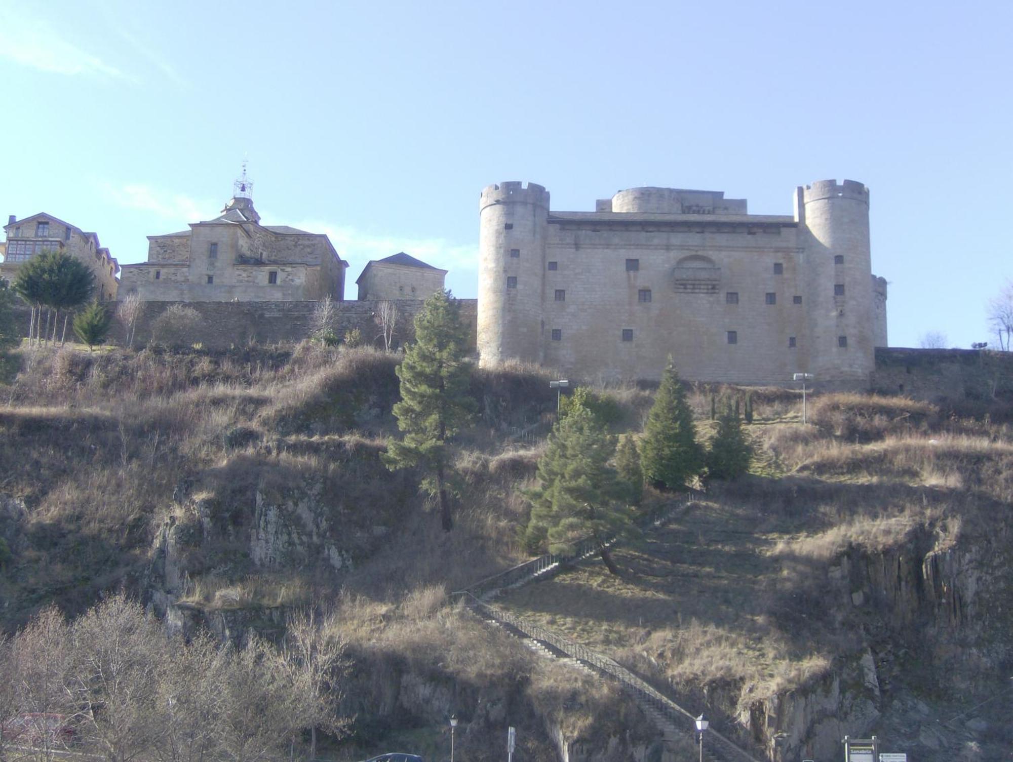 Hotel Los Perales Пуэбла-де-Санабриа Экстерьер фото